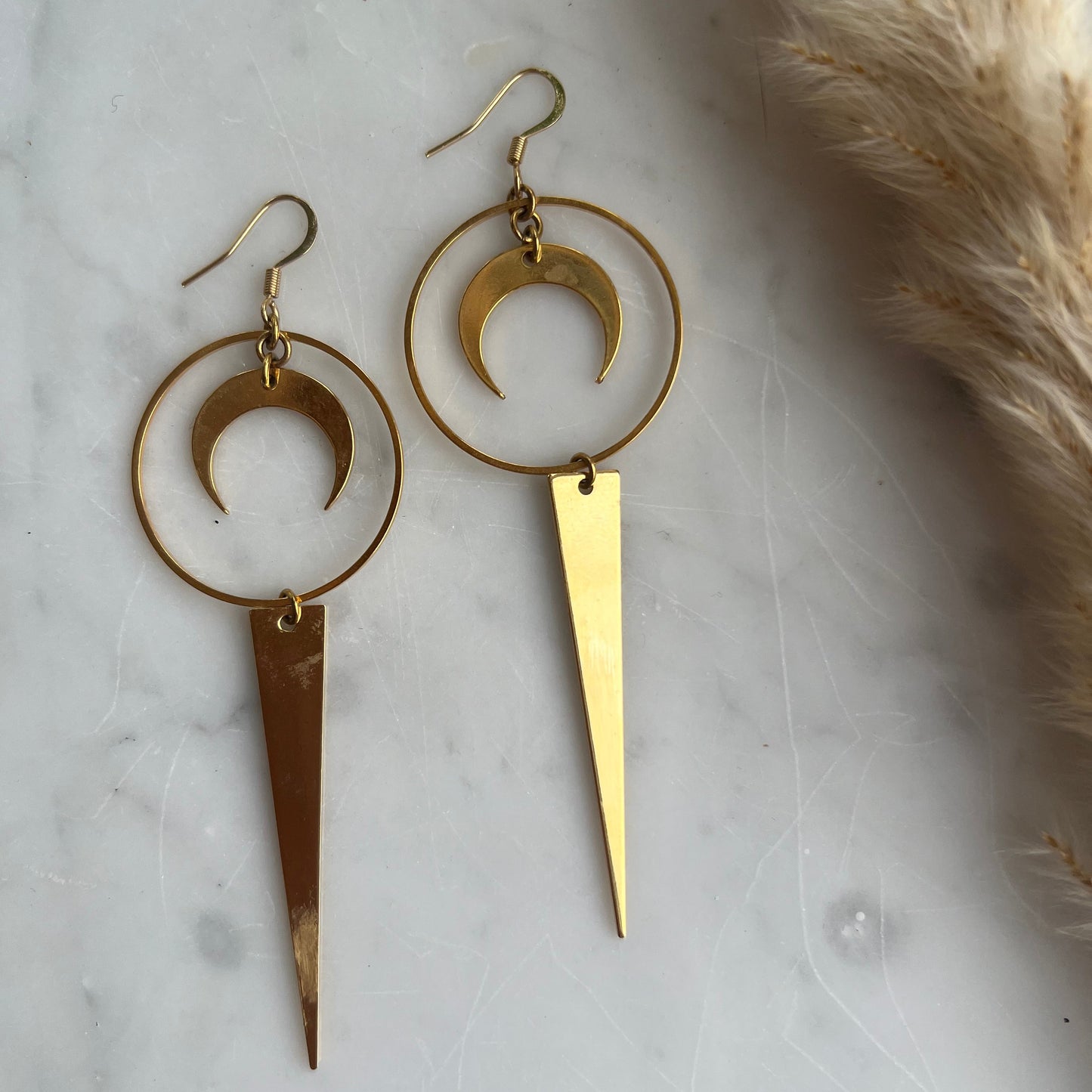 Edgy moon - Örhängen