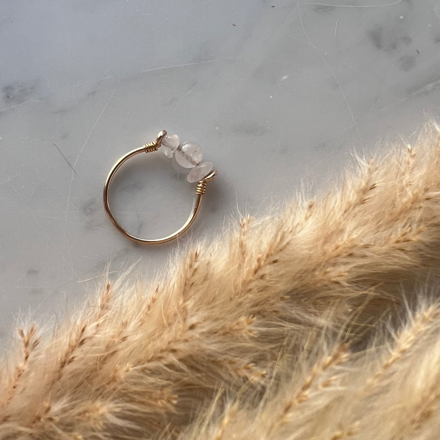 Ring - Rosenkvarts