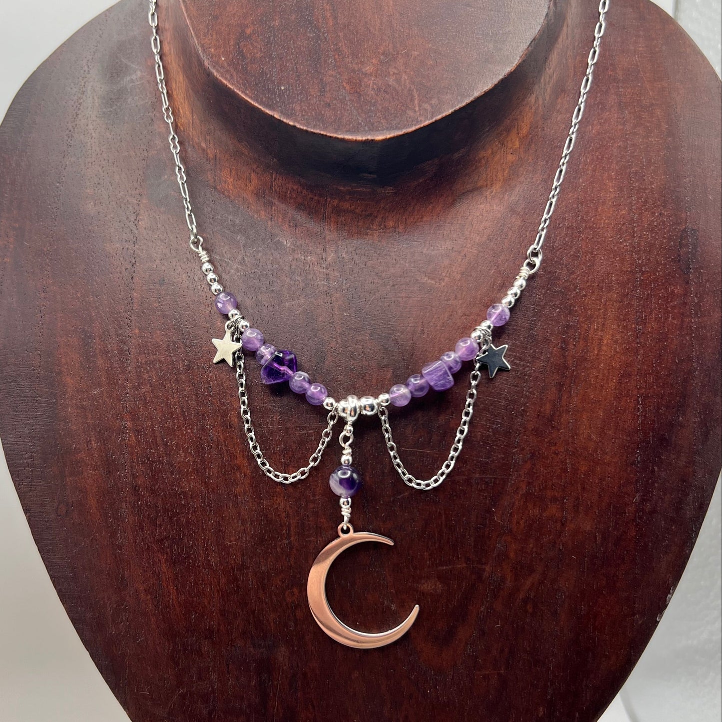 Celestial amethyst - Halsband