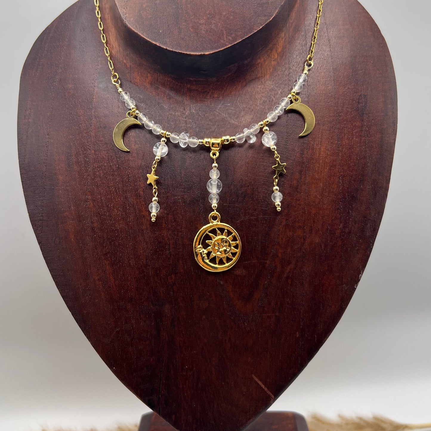 Crystal galaxy - Halsband