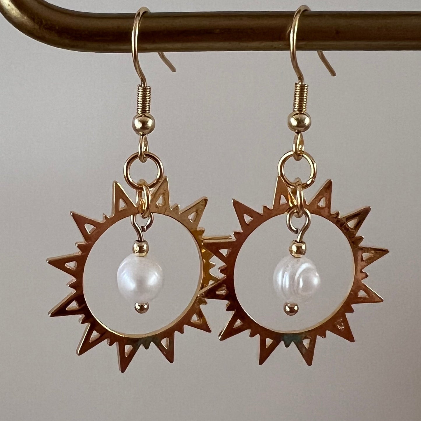 Solpärla - Örhängen