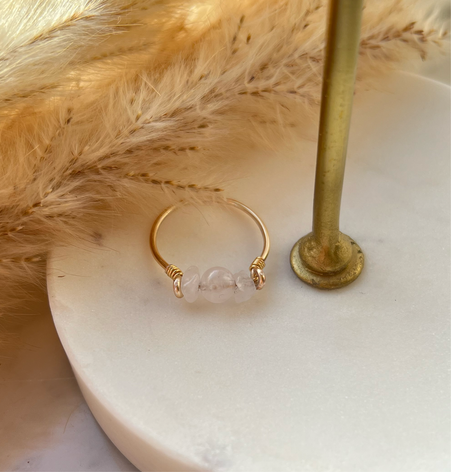 Ring - Rosenkvarts