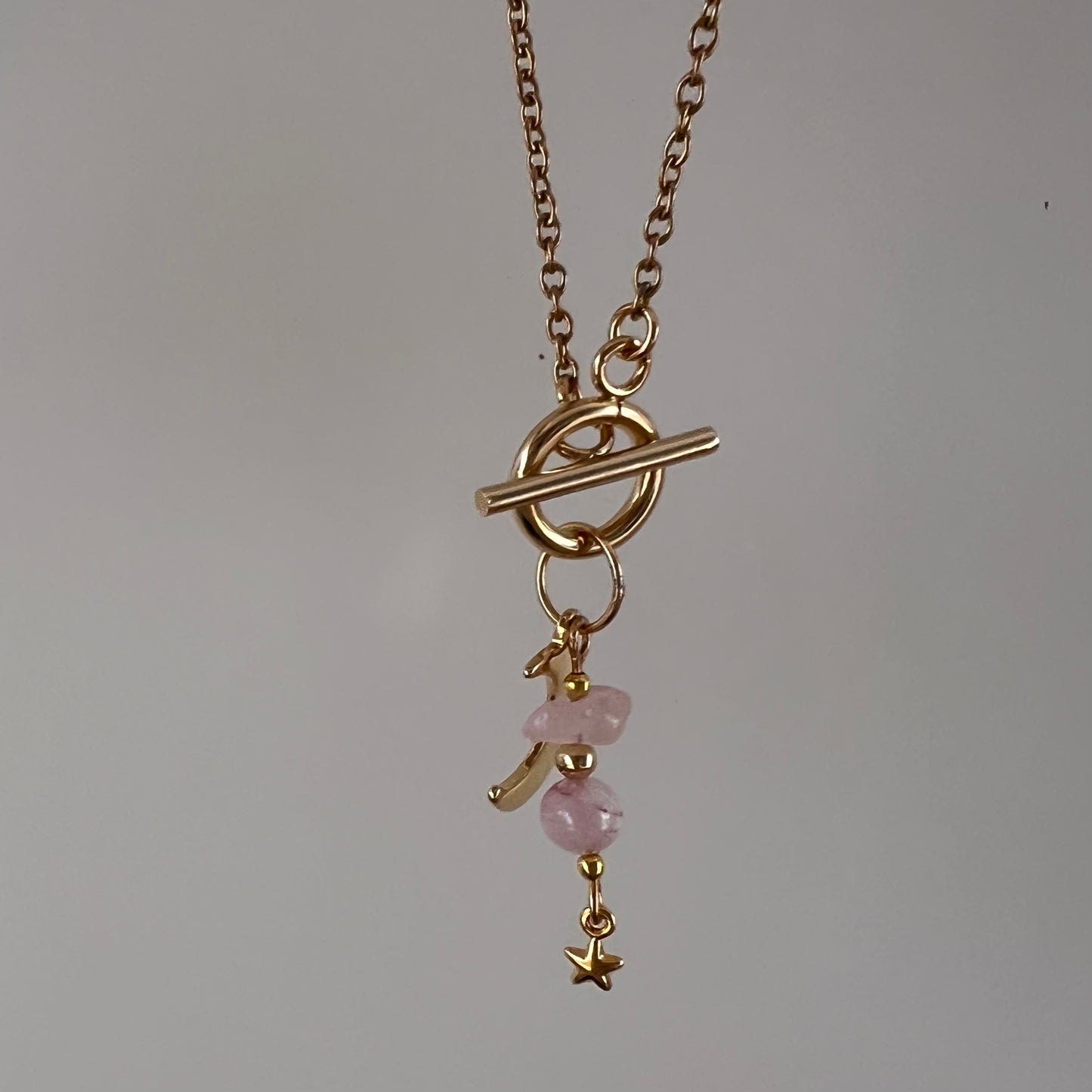 Halsband - Månberlock och månsten - toggle-lås