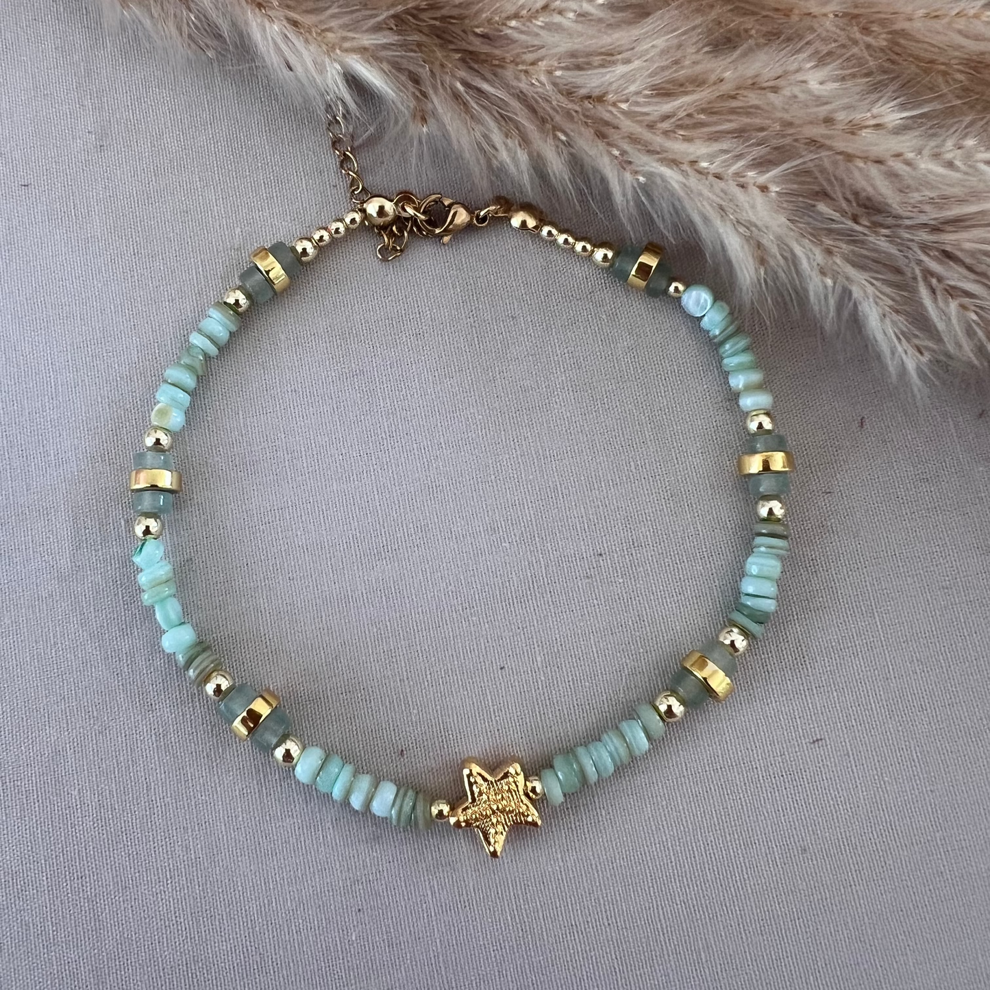 Sjöstjärna - fotlänk/armband