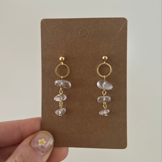 Crystal drop - Örhängen