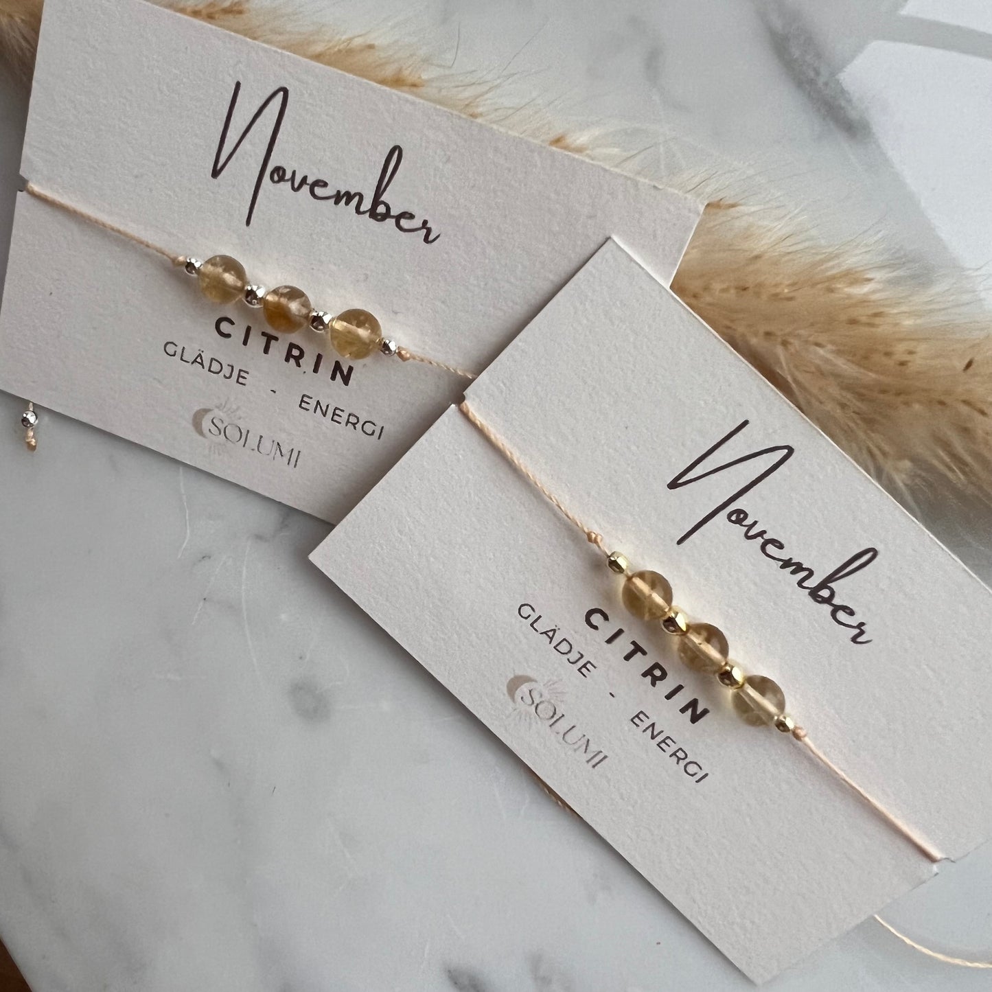 Nätt armband - Månadssten