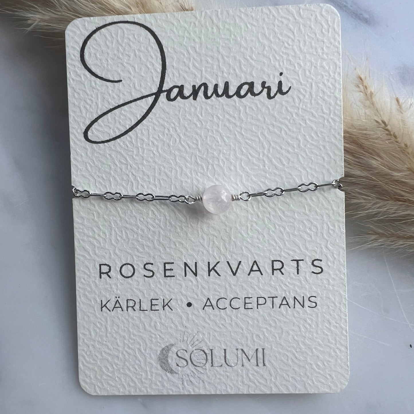 Nätt armband med din månadssten