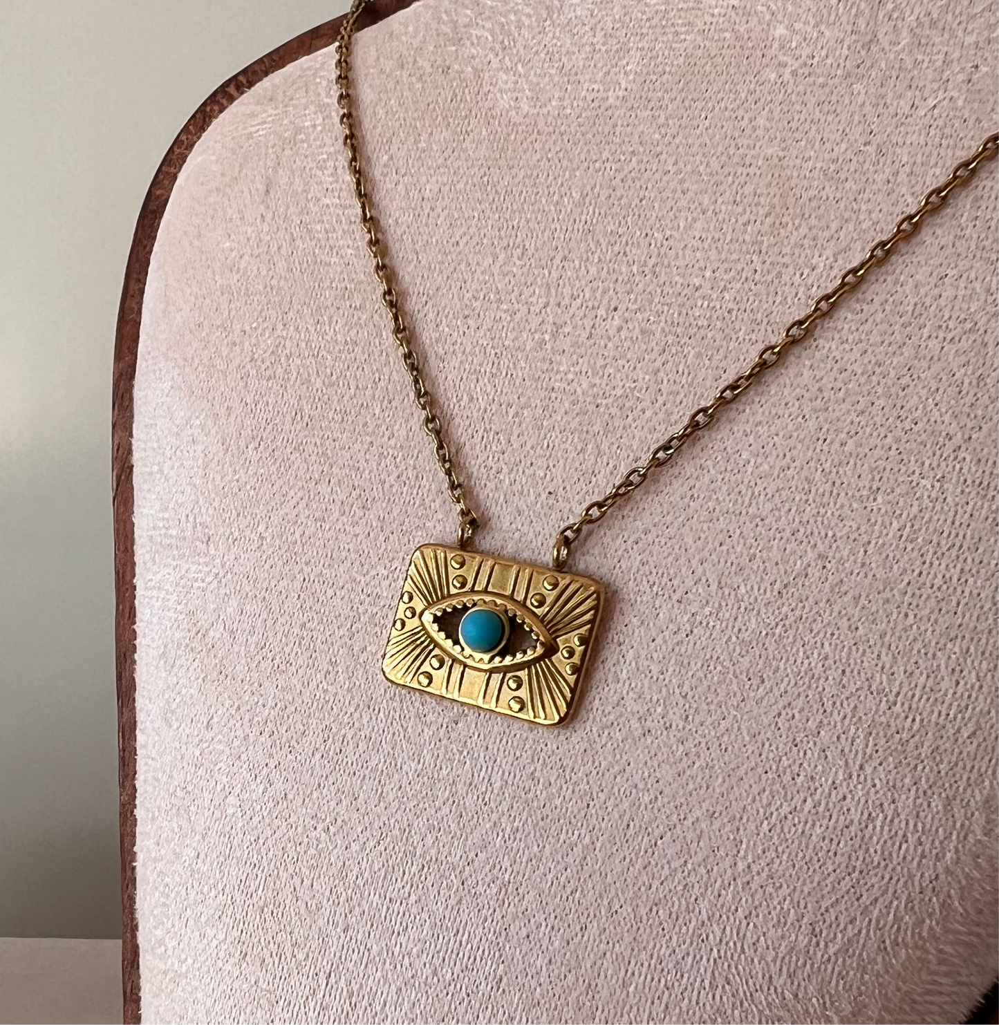 Turkos öga - halsband