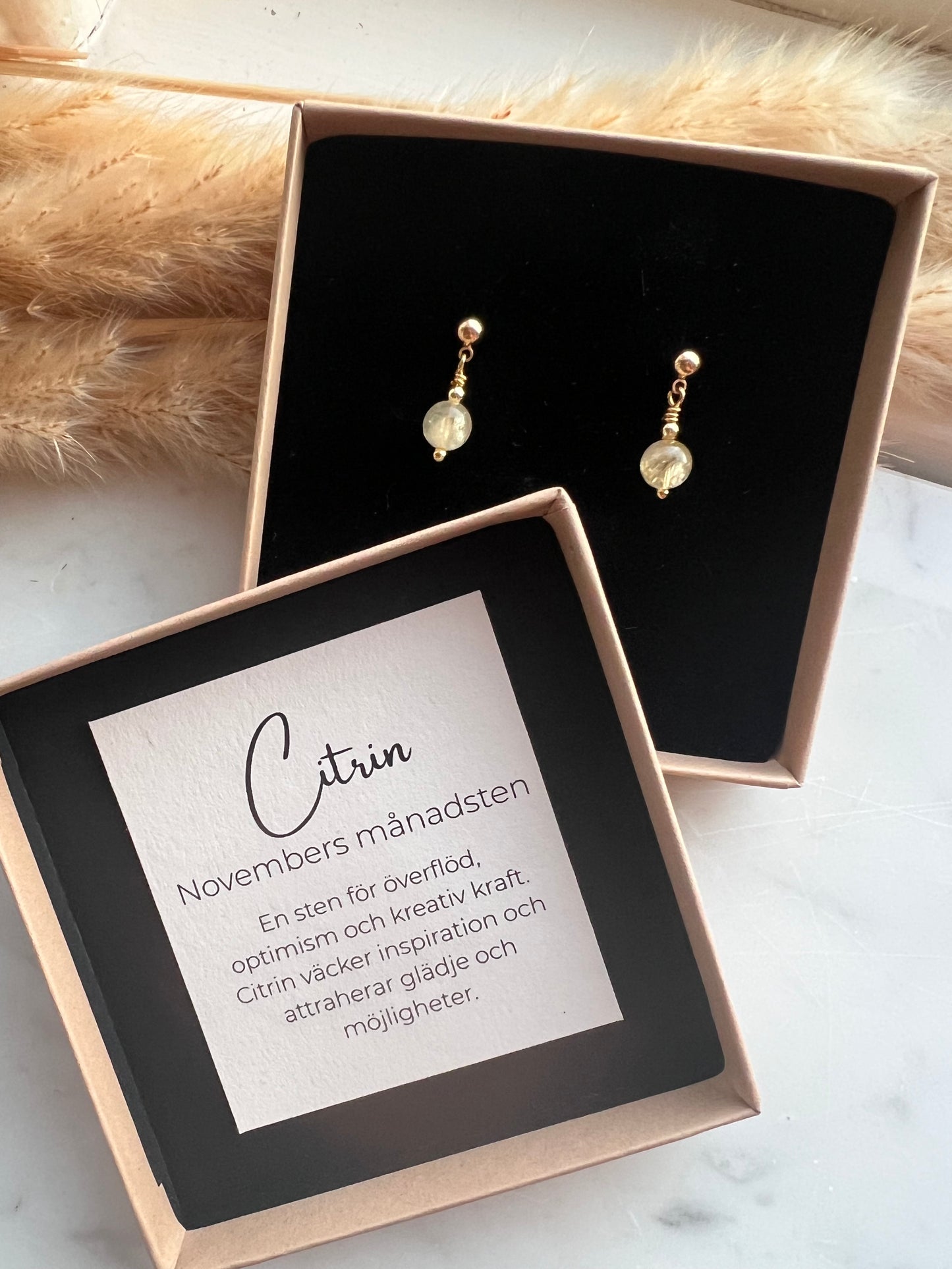 Månadssten - Örhängen