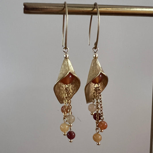 Höstklocka - Örhängen