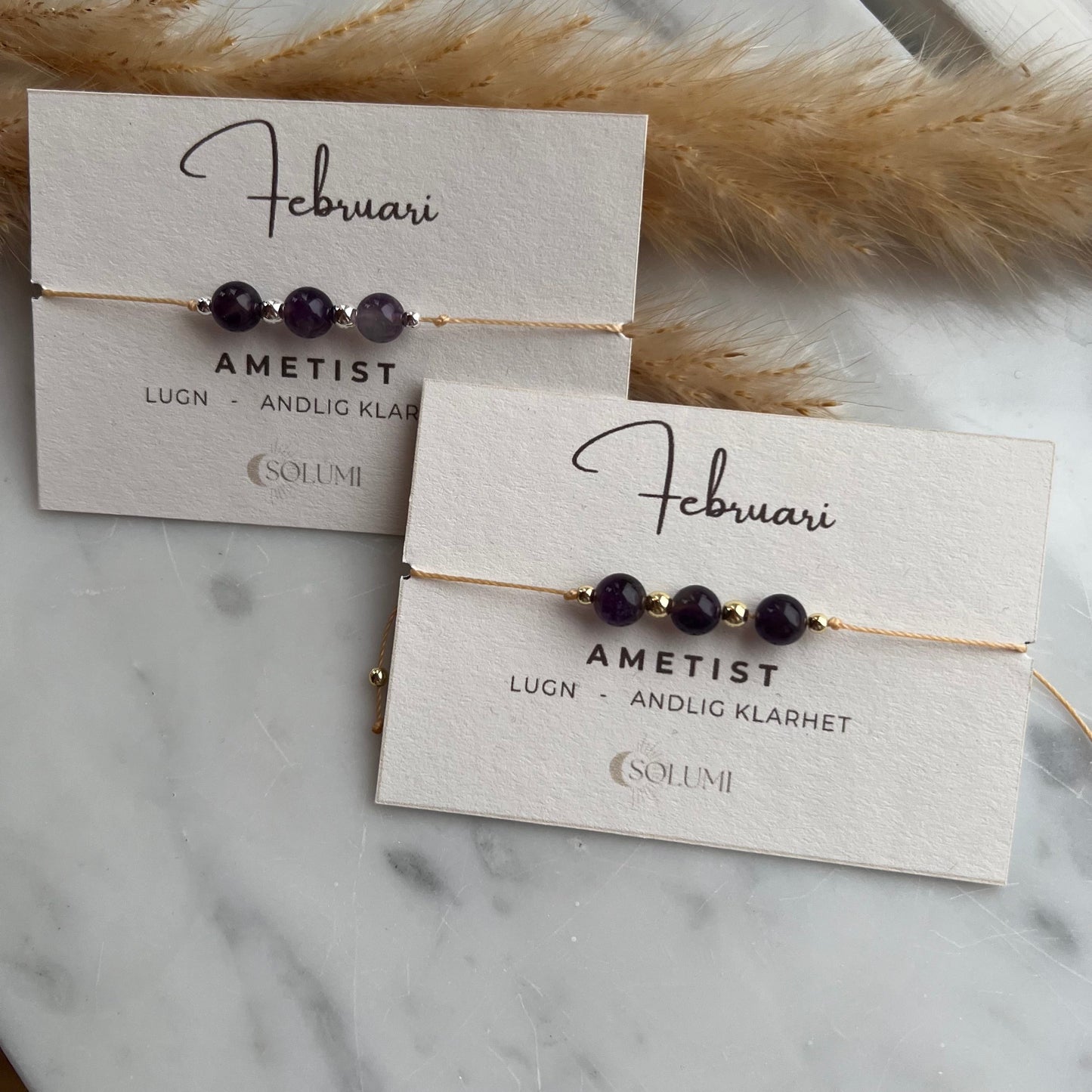 Nätt armband - Månadssten