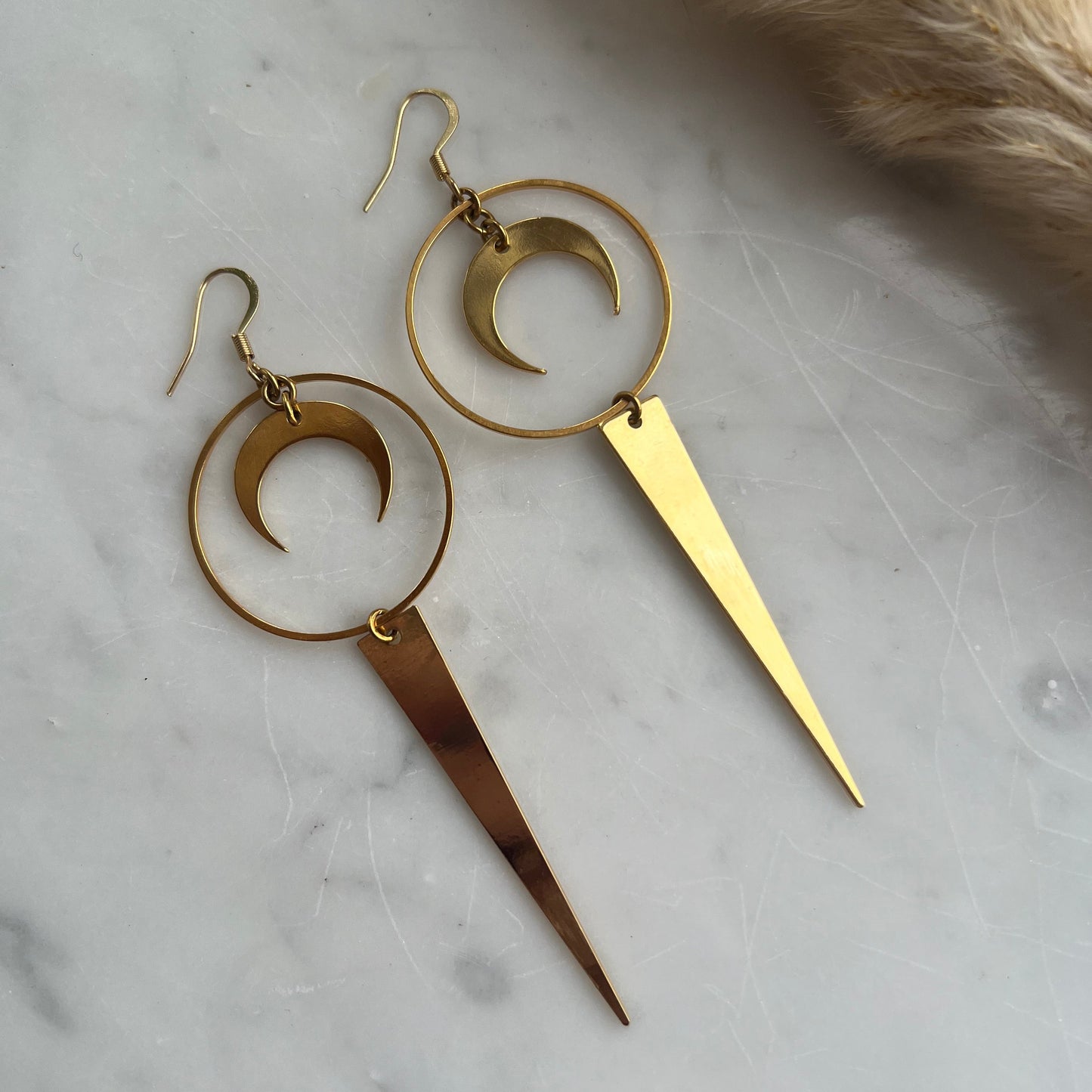 Edgy moon - Örhängen