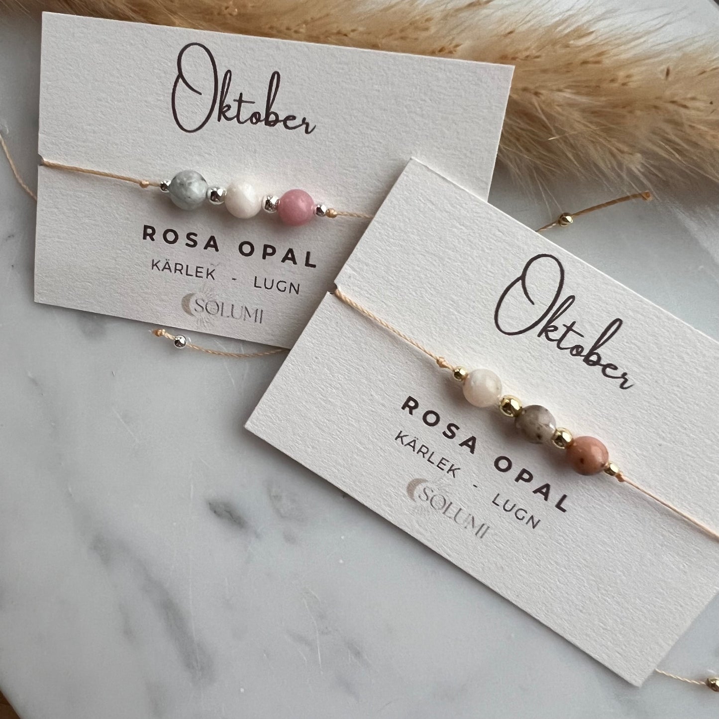 Nätt armband - Månadssten